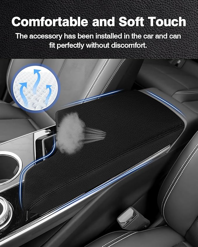 Autorder Center Console Cover for 2023-2025 2026 Cadillac Lyriq Accessories - Image 7