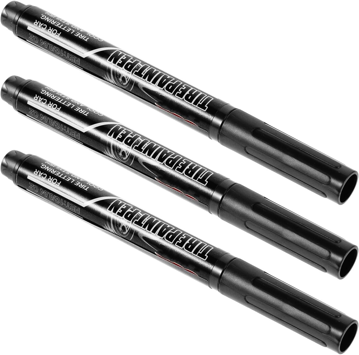 3pcs Car Tire Paint Pens with Vibrant Color and Resistant to Peeling Portable Tire Marker Tool and Marking