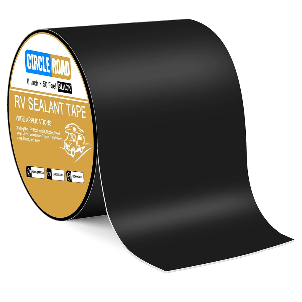 butyl sealant waterproof tape, rv roof repair tape shown in use