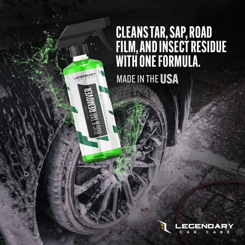 Legendary Cars Tar & Sap Remover Spray – Exterior Detailing, Safe on Ceramic Coating, Wax & Clear Coat, Removes Road Debris & Residue