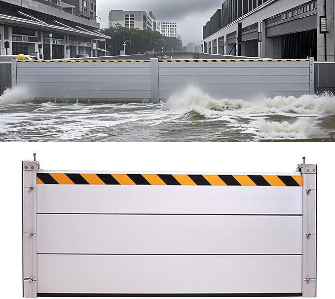 Reusable Heavy Duty Aluminum Flood Barriers by Unknown