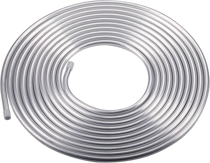 5/8" OD Aluminum Hard Fuel Line Hardline Tube Tubing Coil 10 Feet Roll - Image 2