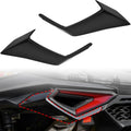 SAUTVS Black Rear Left & Right Taillight Trim Panel Kit for Can-Am Maverick R MAX X RS RC 2024-2026 Models Accessories, Replace #708303788#708303789