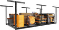 4x8ft overhead ceiling garage storage rack, 750lbs capacity, main product view