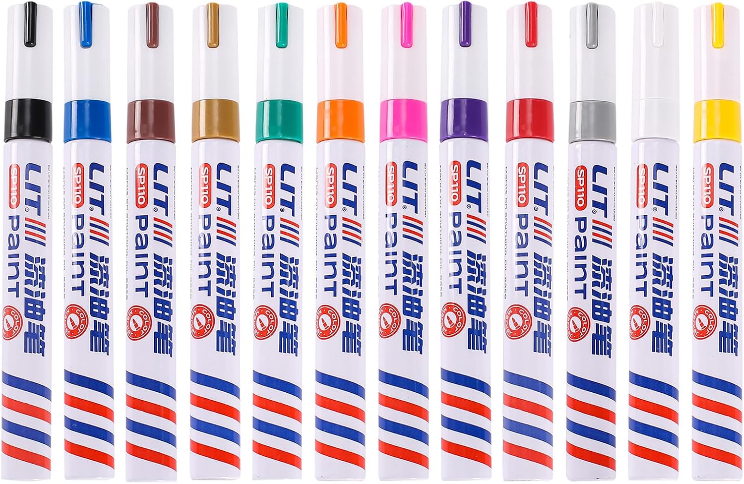 Portable Automotive Touch Paint Pen For Tires Permanent Oil Based Wheel Scratch Repair Pen Car Enthusiasts Repair Marker