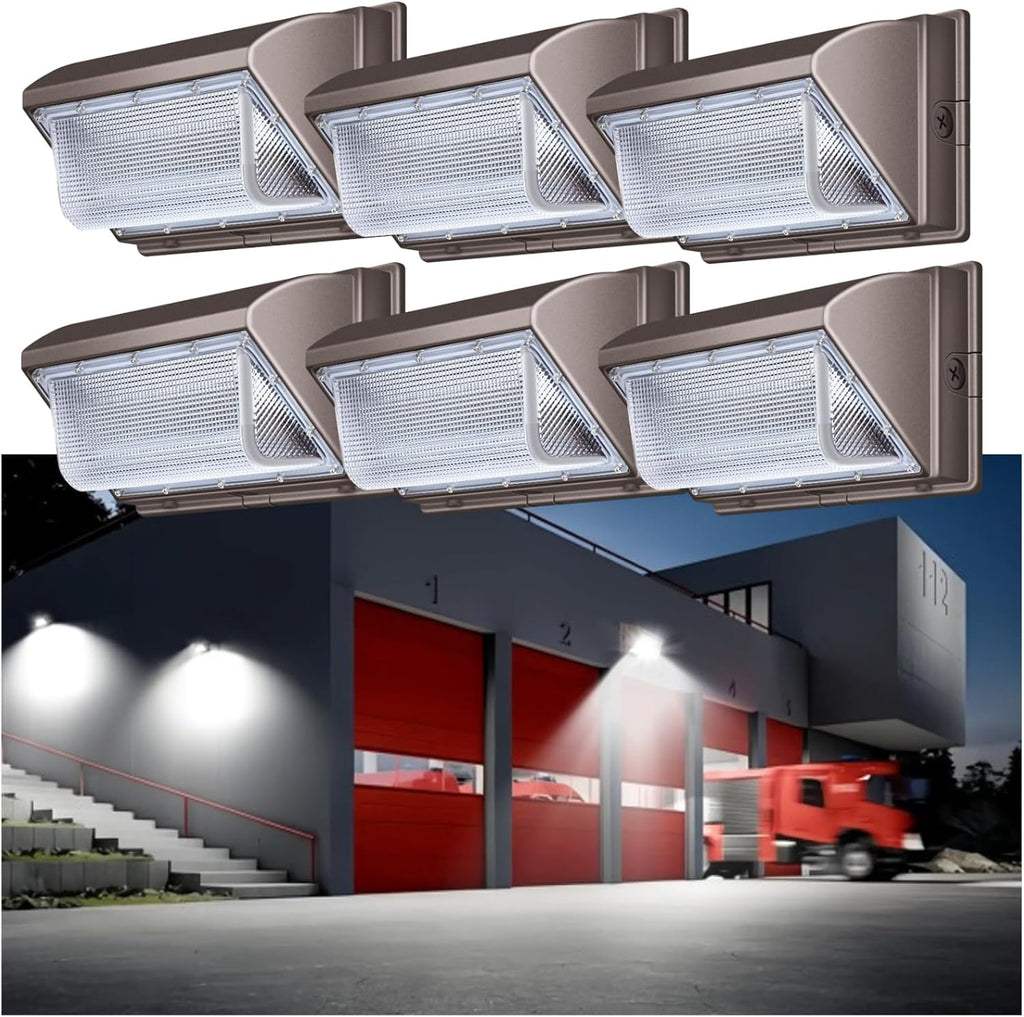 120W LED Wall Pack Outdoor, Super Bright Wallpack Lights, 5000K IP65 Waterproof