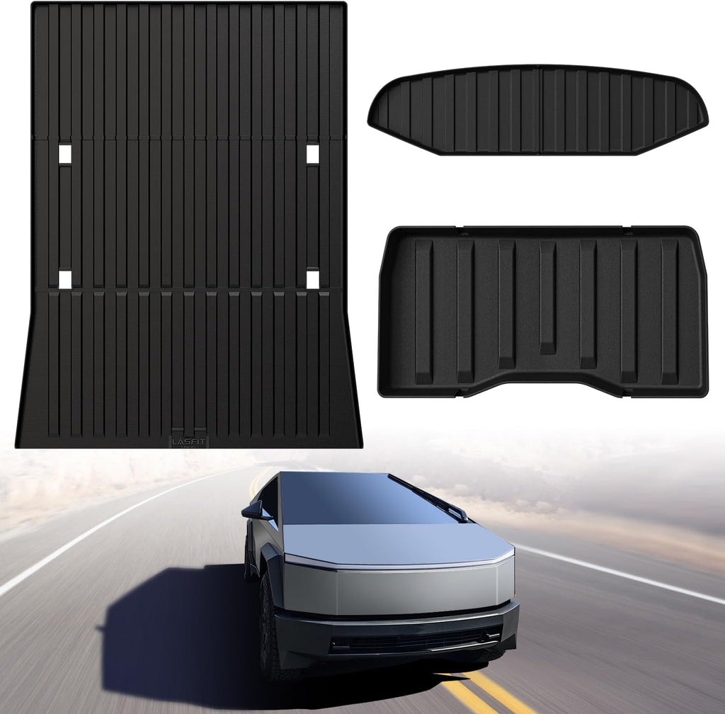 LASFIT Truck Bed Mat for Tesla Cybertruck 2024 2025 2023 6FT Bed Liner Car