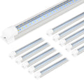hykolity 4FT LED Shop Light, V Shape Integrated T8 LED Tube Light, 6500K Super