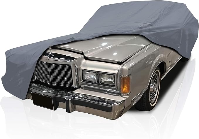 5 Layer Car Cover for Cadillac Brougham 1988-1992 Sedan 4-Door Semi Custom Fit by DASHIELD