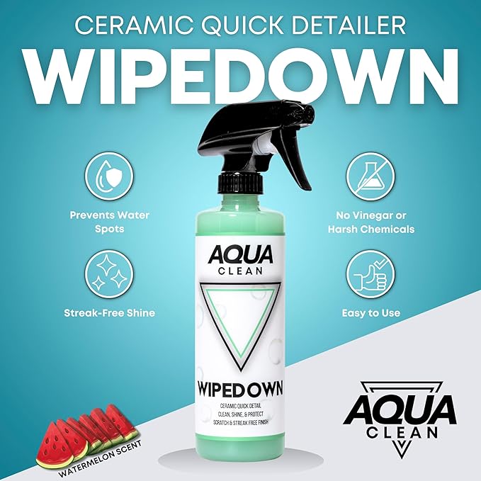 WIPEDOWN 3-in-1 Ceramic Waterless Wash & Quick Detailer | Boat Cleaner | Marine - Image 3