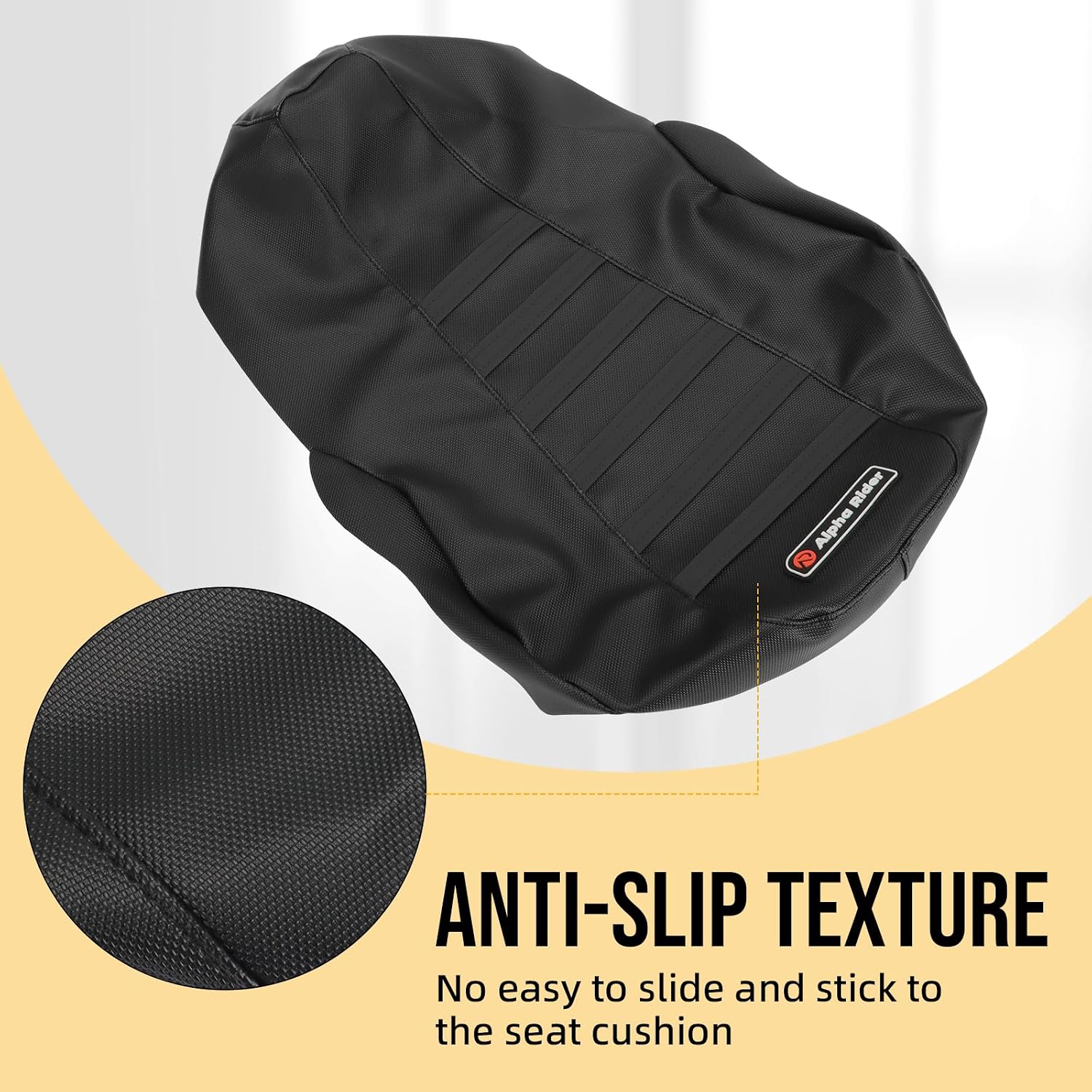 Non-Slip Seat Cover for Macfox X1s & X2 All-Season Soft Seat Cover (All Black