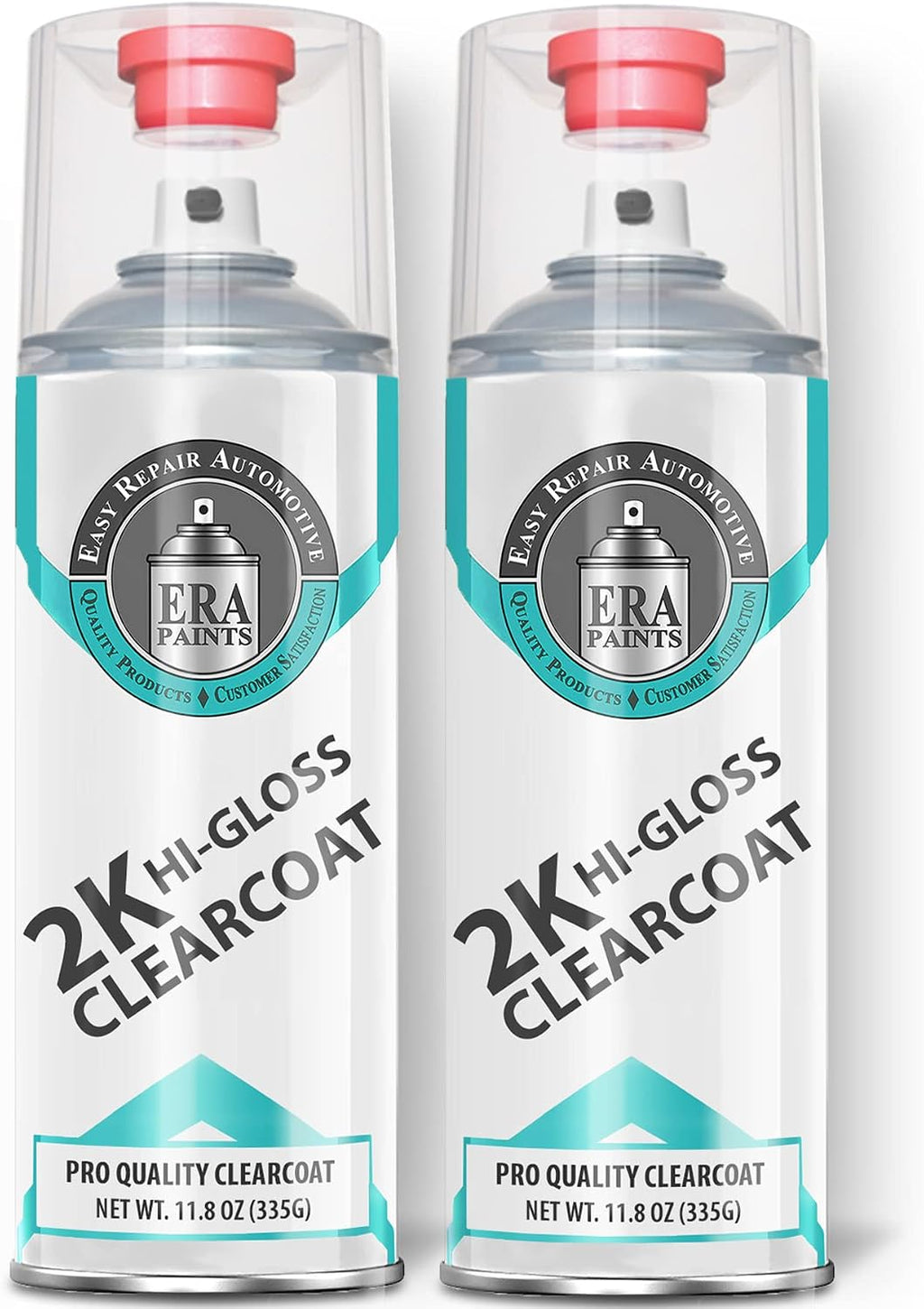 ERA Paints 2K High Gloss Automotive Clear Coat Spray/Aerosol Can – Professional
