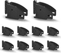 e track 2x4 bracket wood beam socket 10, main product view