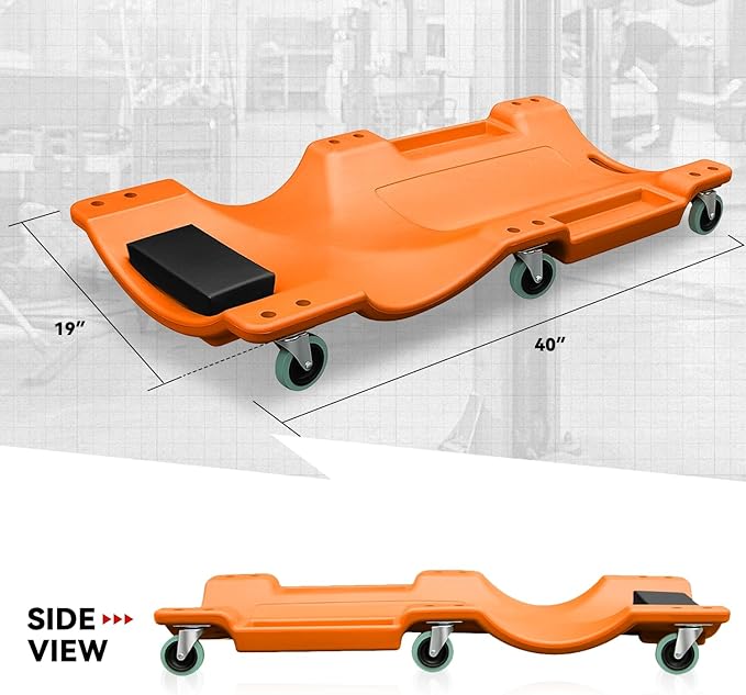 Auto Dynasty 40 Inches Mechanic Creeper, Automotive Garage Repair Low Profile - Image 7