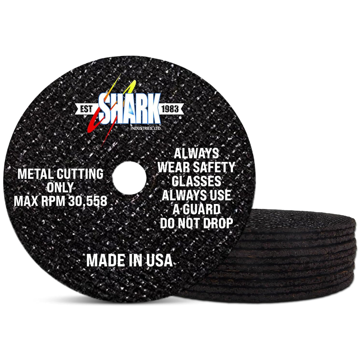 shark industries pn-20 10-pack 2-inch cut-off wheels –, main product view