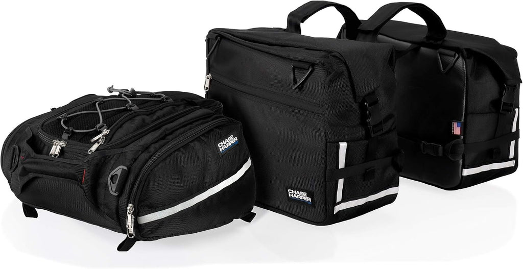 Chase Harper USA 4502 RipStream Tail Trunk - Water-Resistant, Tear-Resistant, Industrial Grade Ballistic Nylon - Universal Fit Adjustable Bungee Mounting System