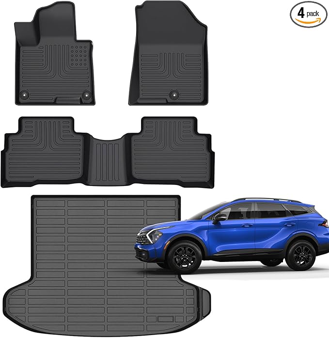Accessories for Kia Sportage Hybrid Floor Mats 2023 2024 2025 Car Mats for Kia by Norand