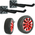 wallmaster wall mount garage hooks, heavy duty long, main product view