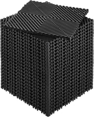VEVOR Interlocking Drainage Mat, 12” x 12” Modular Interlocking Cushion