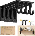 closet rod bracket heavy duty,10x5.6in closet shelf brackets, main product view