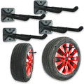 Heavy Duty Garage Tires Hooks Wall Mounted Hanger Tool Organizer Rack Hardware