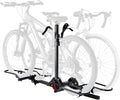 POLESTAR Hitch Mounted 2-Bike Rack, 200lbs Capacity Bike Rack Hitch by POLESTAR