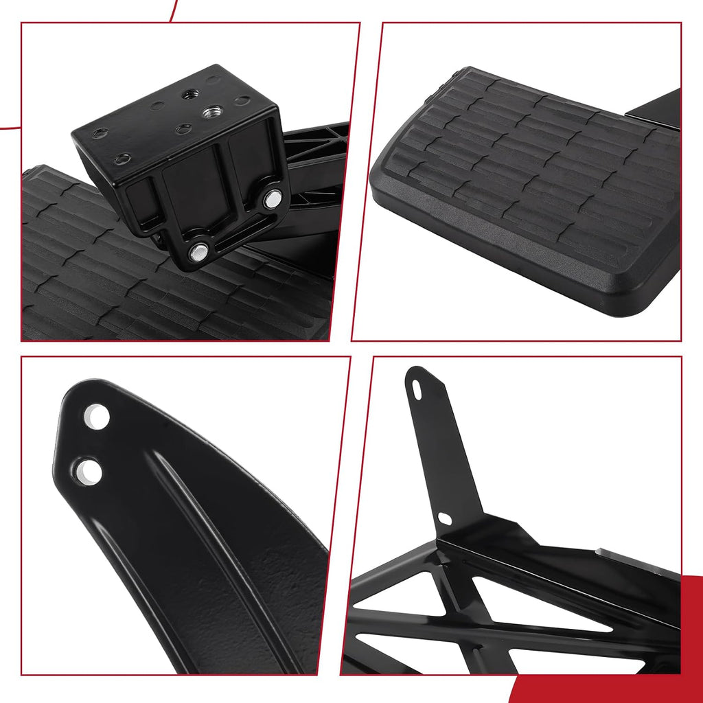 Rear Bed Step Compatible with Toyota Tundra 2010 2014 2015 2016 2017 2018 2019 2020 2021, Retractable Bumper Tailgate Step, PT392-34140 75316-01A