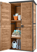 outdoor storage shed garden cabinet with strong iron, main product view
