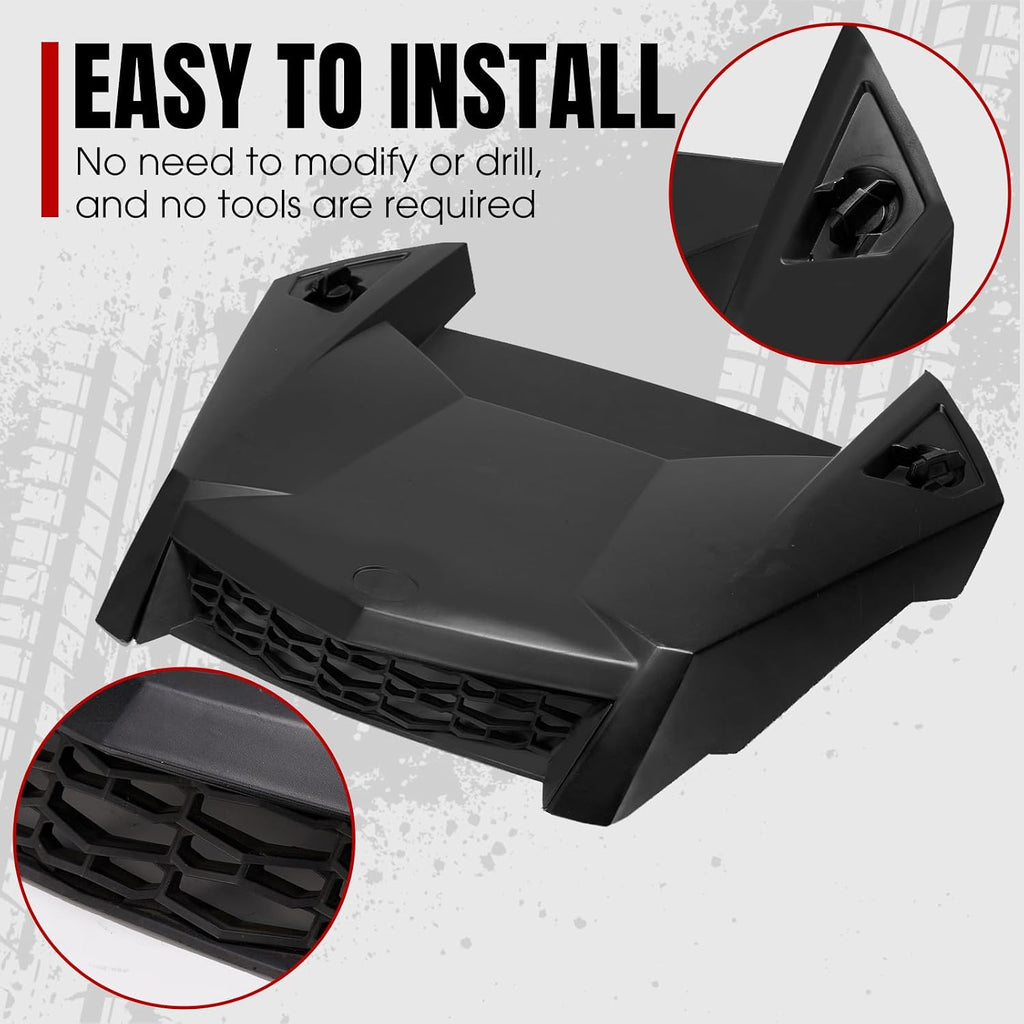 A & UTV PRO Turbo Hood Scoop, Air Intake Kit Compatible with 2019-2023 Polaris RZR XP 1000 / XP 4 1000 / Turbo S/Turbo 4 S Accessories