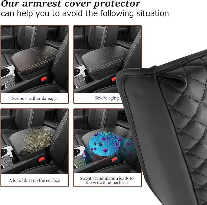SKTU for 2024 2025 2026 Volkswagen Atlas Center Console Cover 2024 2025 2026 VW - Image 6