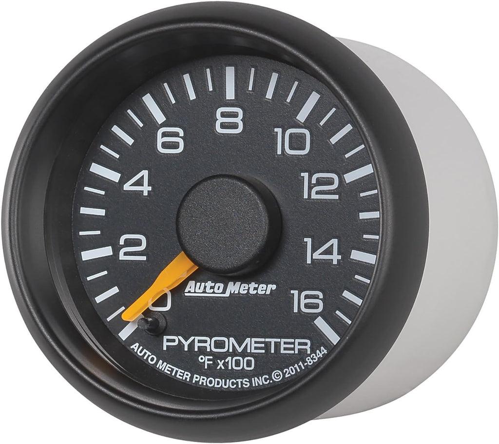 Auto Meter 8344 Chevy Factory Match Electric Pyrometer Gauge Kit 2.3125 in.