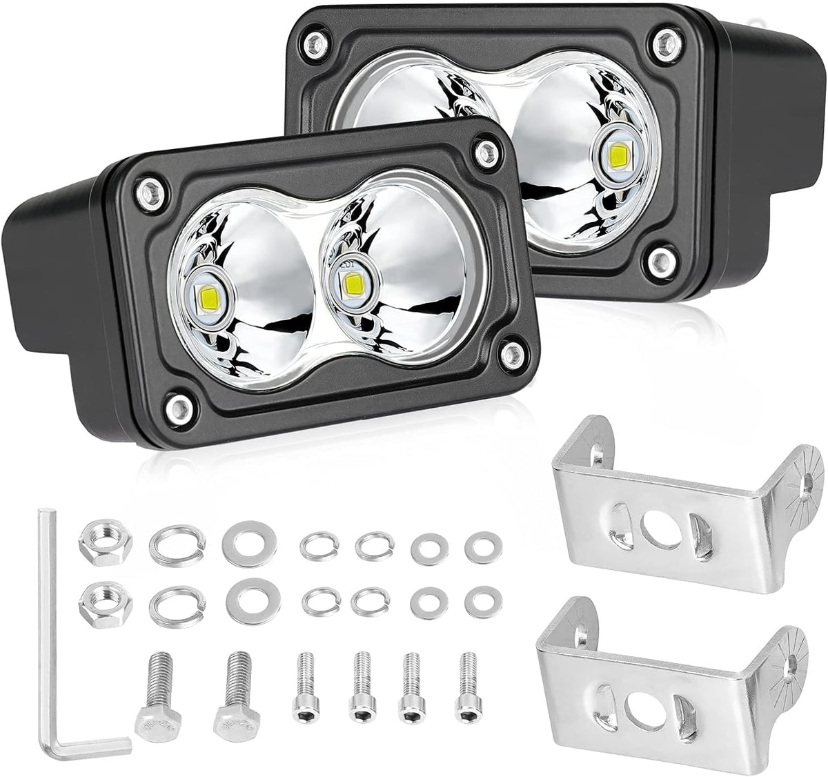 led pods 3 inch 40w spot cree led, main product view