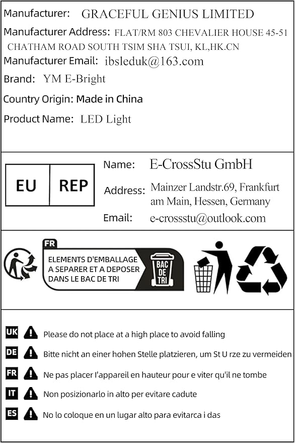 YM E-Bright RGB Car Led Strip Lights - Image 7