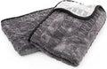 The Rag Company Gauntlet Car Drying Towel, Ultra-Absorbent 70/30 Blend Korean Microfiber, Dries Vehicles Faster Without Scratching, 900 GSM, 15x24 Inches, Ice Grey/Grey, 2-Pack