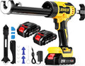 electric caulking gun, cordless caulking gun with 2x, main product view