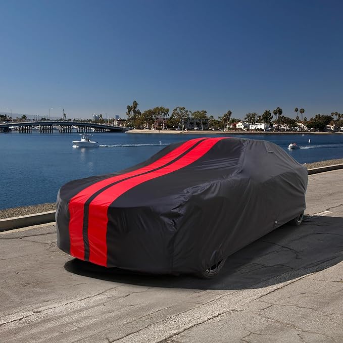 iCarCover Custom Car Cover for Chevy Bel Air Wagon Waterproof All Weather Rain - Image 7