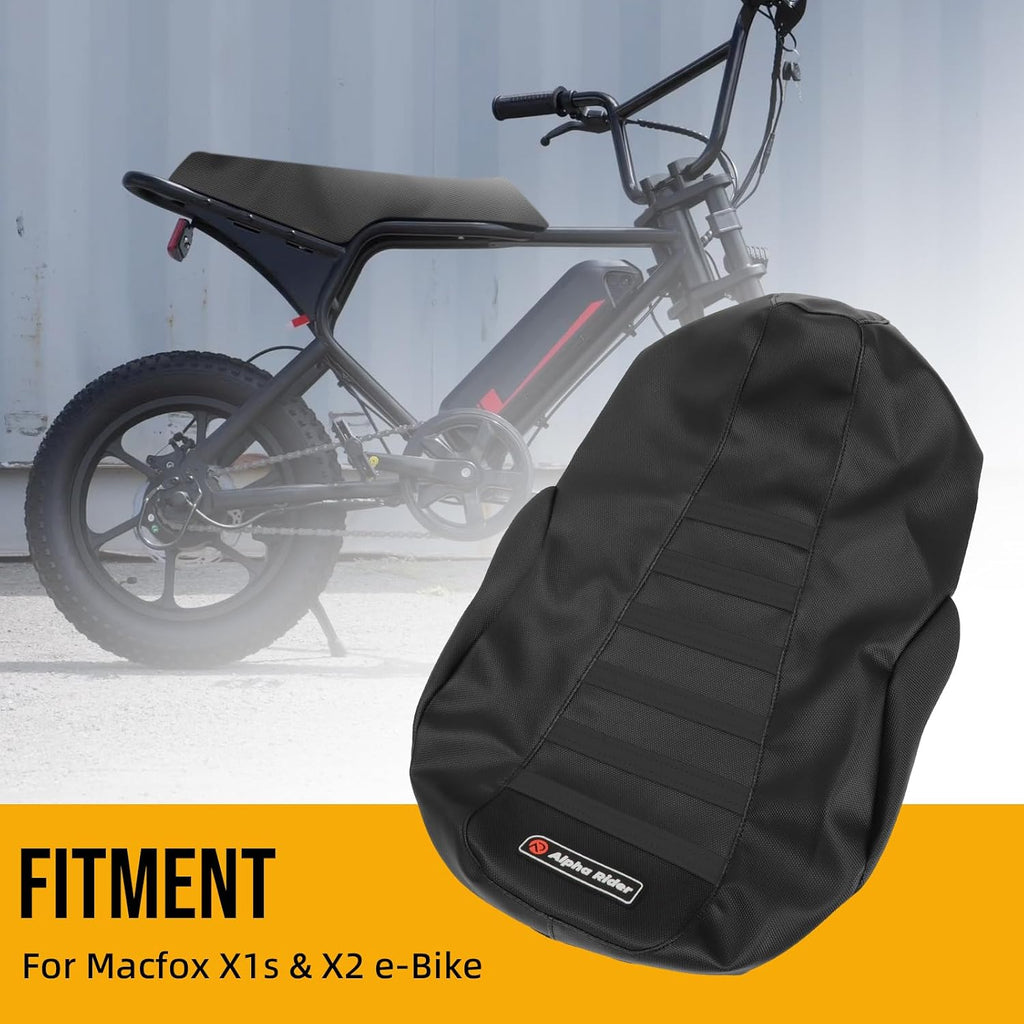 Non-Slip Seat Cover for Macfox X1s & X2 All-Season Soft Seat Cover (All Black