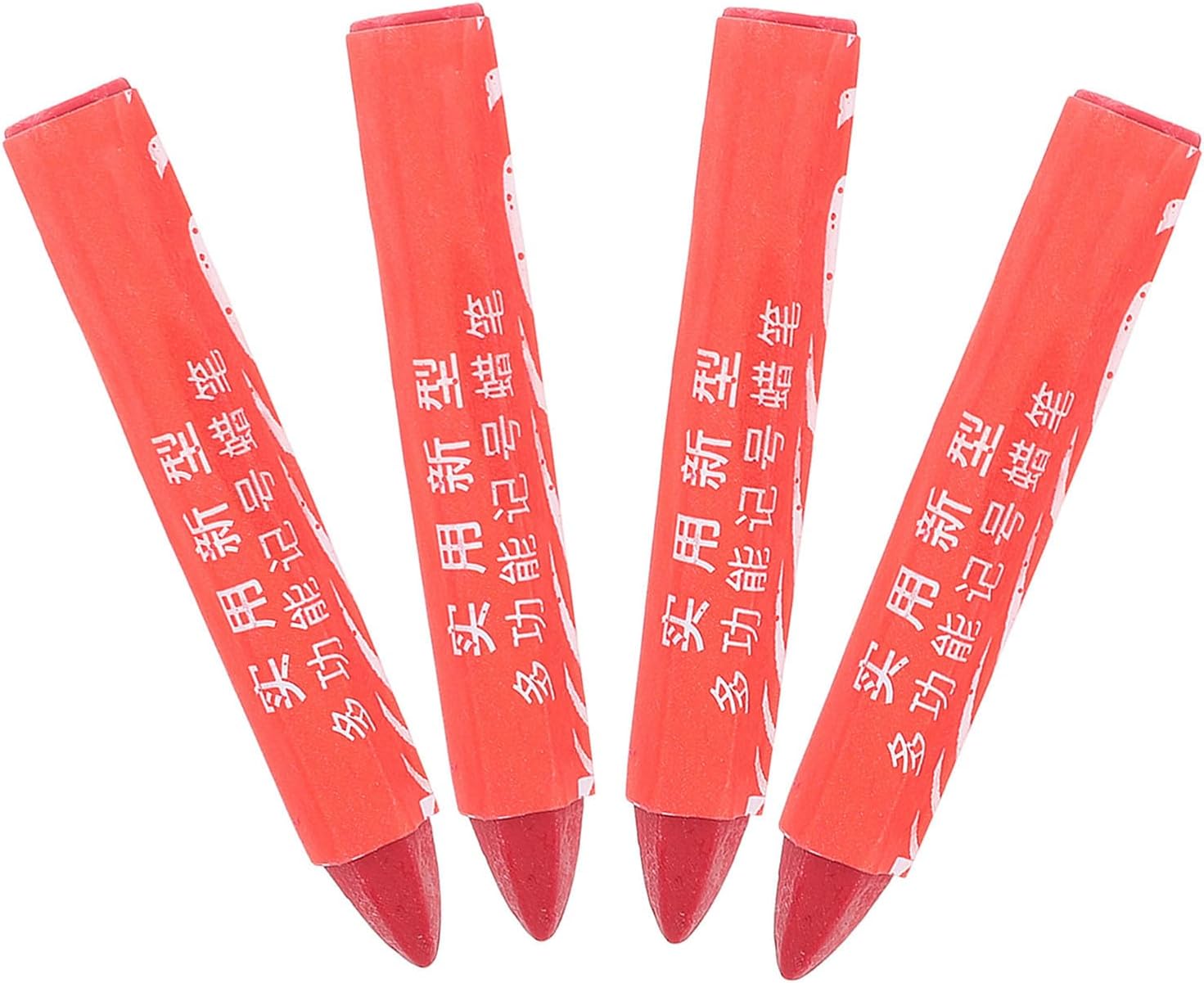 4pcs Tire Paint Marker Pens for Car Tire Lettering and Plastic Lumber Marking Waterproof Wax Crayons with Portable Design for Repair Position Marking