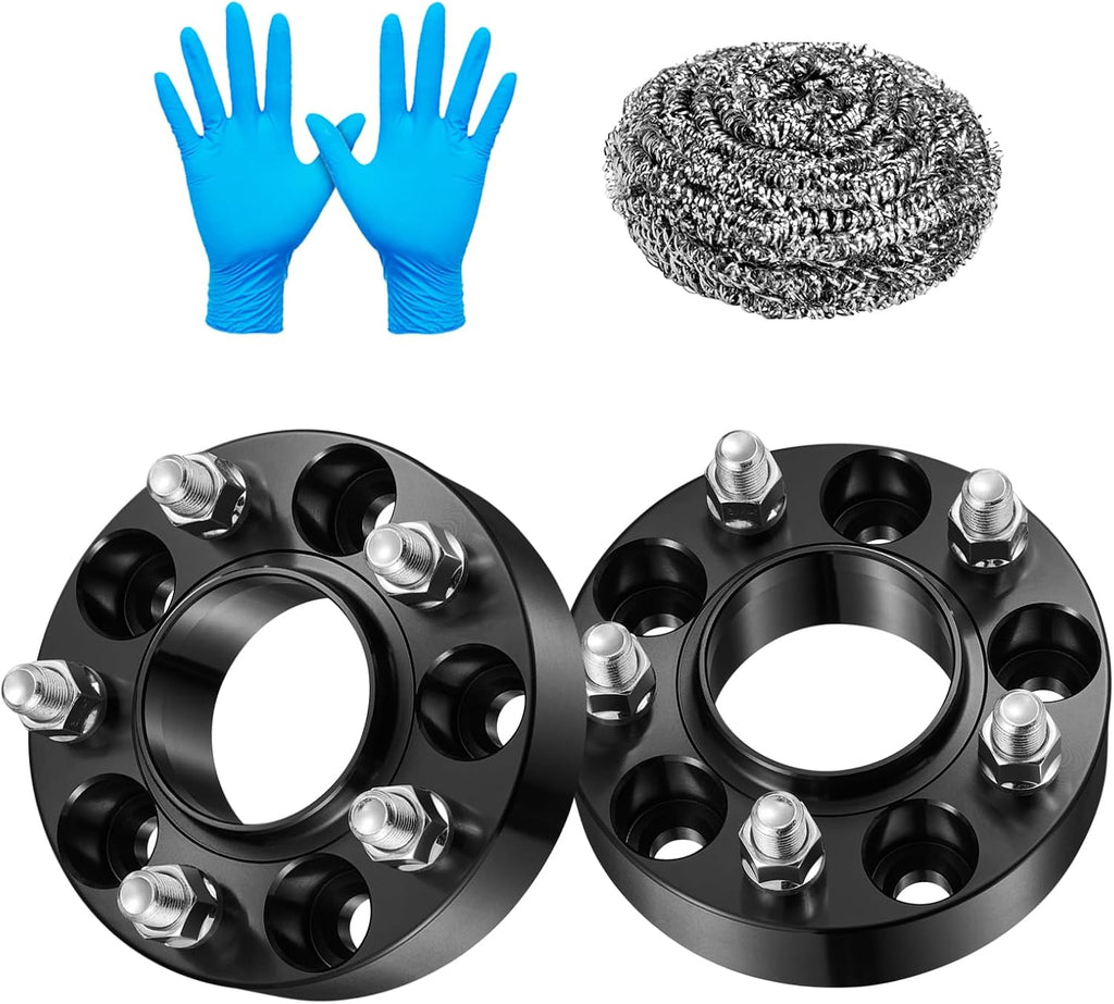 5x115mm Wheel Spacers 1.5inch Compatible with Chrysler 300 2005-2023, 71.5 mm Center Bore & 5 Lug Forged Wheel Adapters M14x1.5 Compatible with Dodge Challenger Charger Magnum, 2PCS