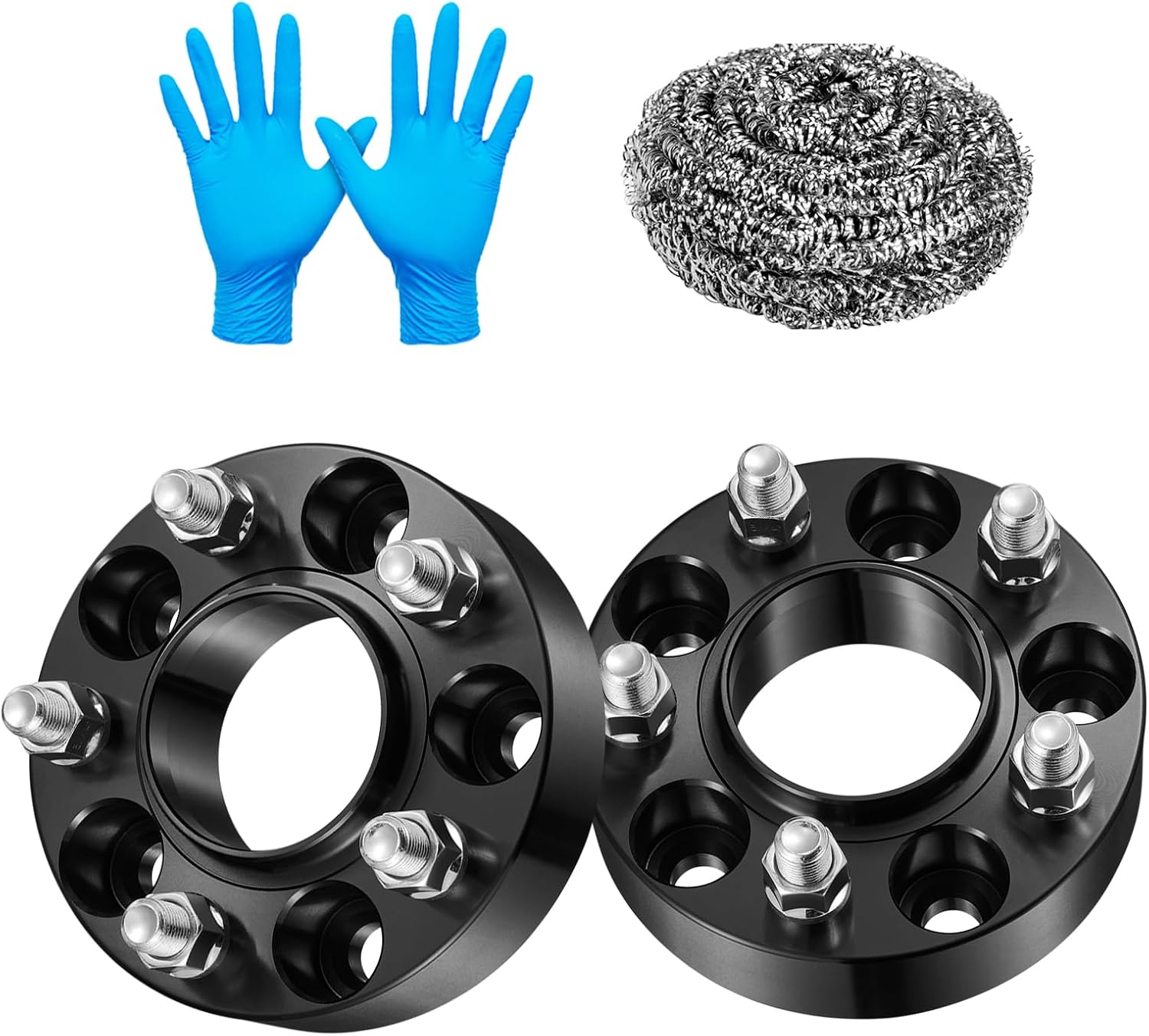 5x115mm Wheel Spacers 1.5inch Compatible with Chrysler 300 2005-2023, 71.5 mm Center Bore & 5 Lug Forged Wheel Adapters M14x1.5 Compatible with Dodge Challenger Charger Magnum, 2PCS
