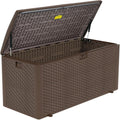 180 Pro Gallon Waterproof Outdoor Storage Bin Resin Deck Box