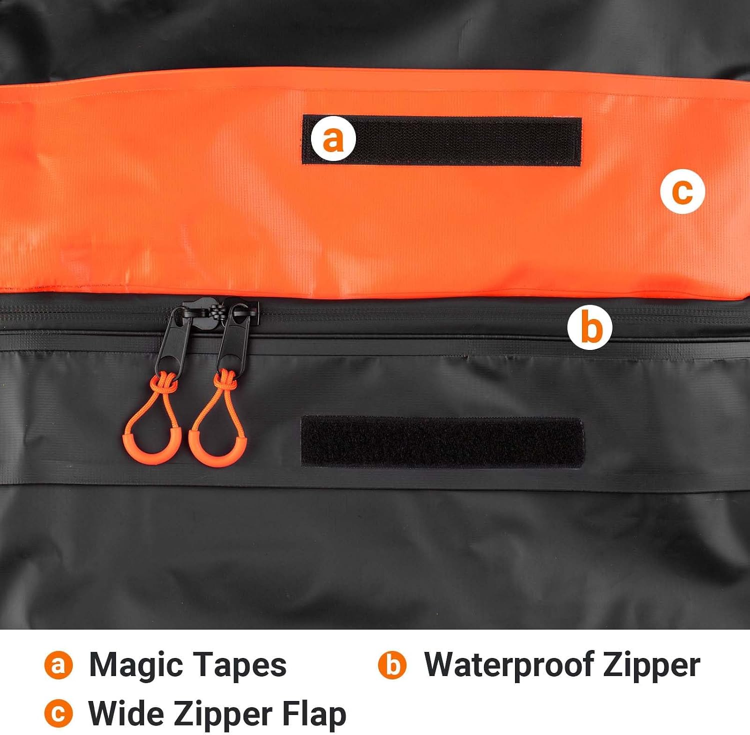 Favoto Roof Box, 566 Litres, Foldable Roof Case, Waterproof Roof Bag with Non-Slip Mat, Door Hooks, Reinforcement Straps for Cars, SUVs with/without Luggage Rack for Travel and Luggage Transport