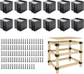 workbench brackets kit 12 pcs 3-way right angle, main product view