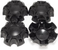 5.55in Wheel Center Caps for Ballistic Center Hubcaps, 4 Pack Matte Black Color Center Cover Replacement, 6 lugs