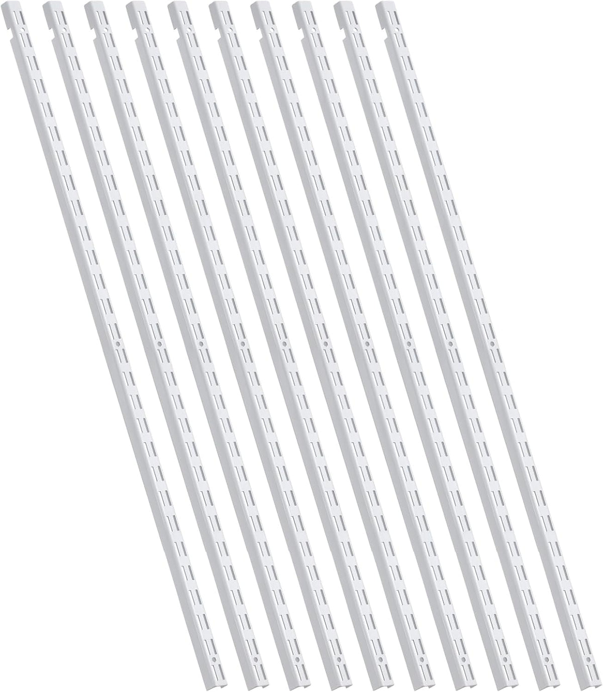 60 inch dual track brackets shelf system upright, main product view