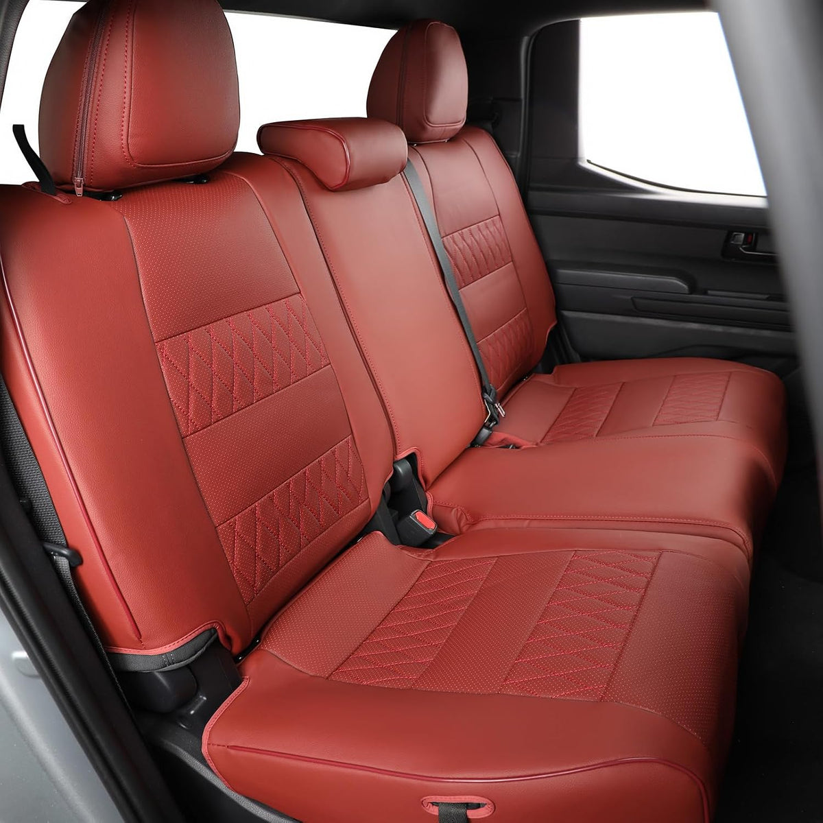 EKR Tacoma Back Seat Covers for Toyota Tacoma 2024 2025 Double cab TRD Sport