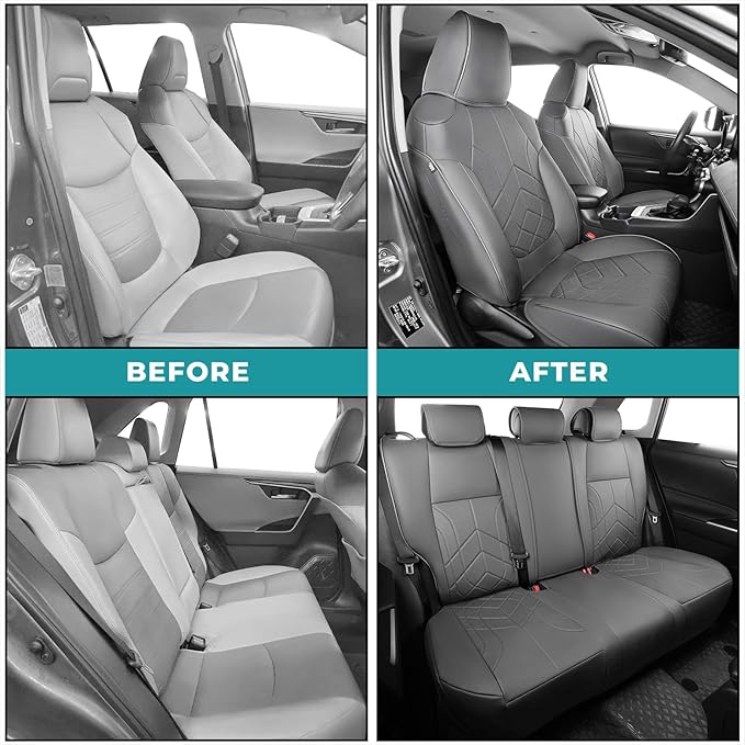 for Toyota RAV4 Seat Covers 2019 2020 2021 2022 2023 2024 2025 RAV 4 LE XLE - Image 5