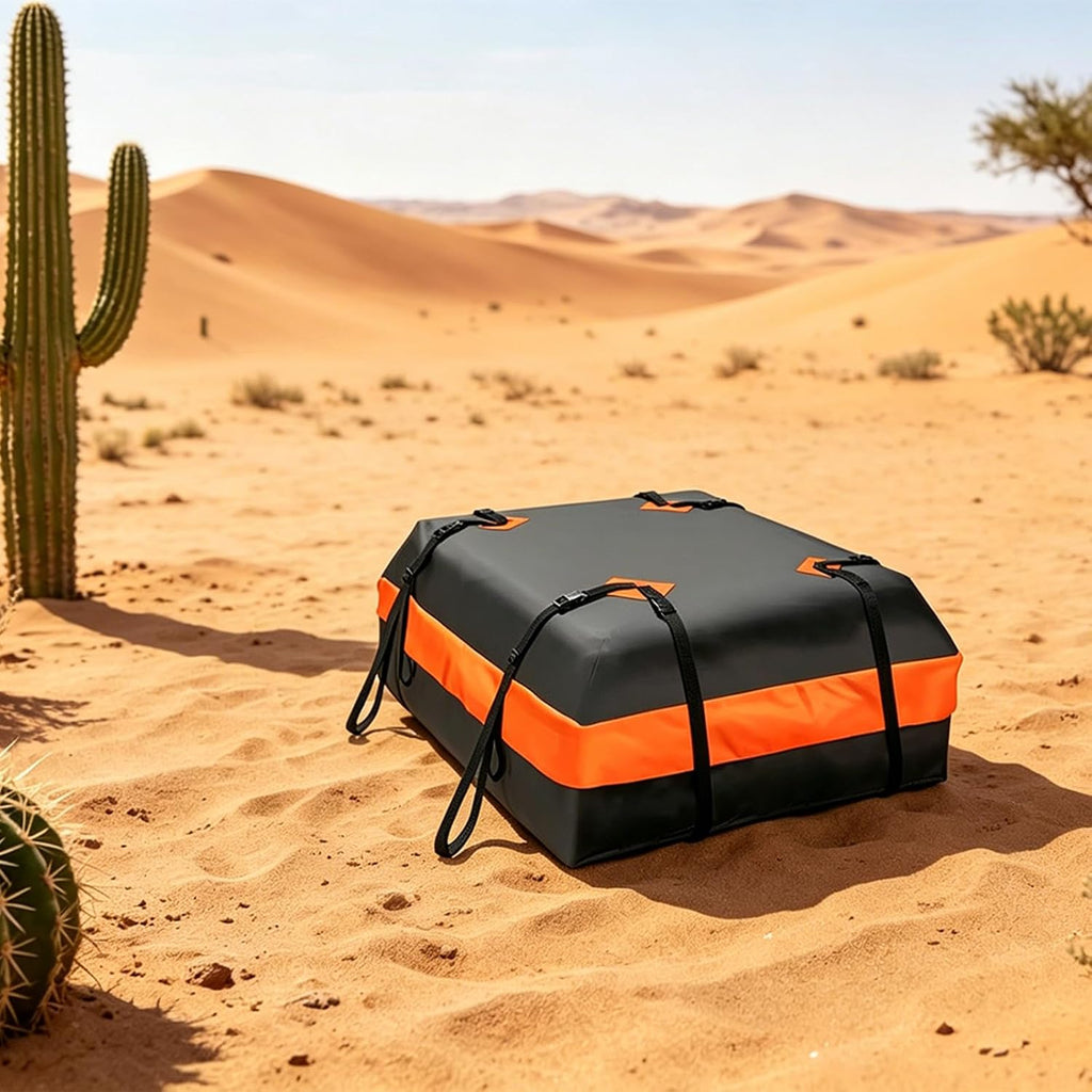 Car Roof Bag, Heavy Duty Rooftop Cargo Carrier for Travel Camping