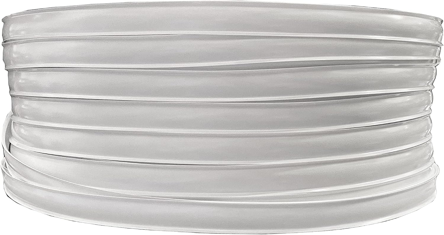 Automotive Authority White Vinyl 1" Insert Molding Trim Screw Cover RV Camper Travel Trailer (White, 100 ft)