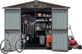 IKERY Metal Storage Shed 8.2' x 6.2' by IKERY